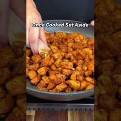 High Protein Meal Prep Honey Garlic Chicken Mac &amp; Cheese