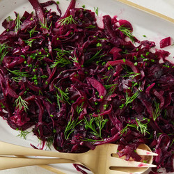 Sweet &amp; Sour Braised Red Cabbage