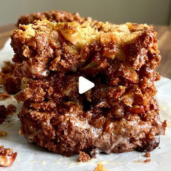 Brown Butter Apple Fritter Loaf