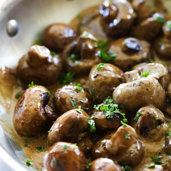 Creamy Balsamic Mushrooms - Chef In Training