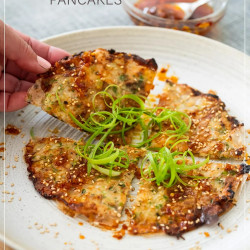 Crispy Rice Paper Egg Roll Pancakes