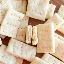 Sourdough Discard Butter Crackers