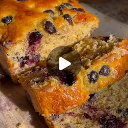 Blueberry Lemon Banana Bread