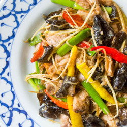 Gai Pad King (thai Chicken And Ginger Stir-fry) Recipe