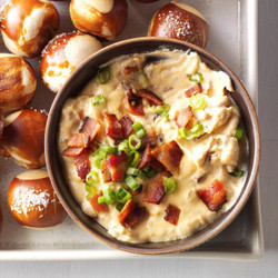 Slow-cooker Cheddar Bacon Beer  Dip
