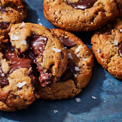 Chocolate Chunk Cookies With Halvah