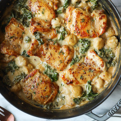 Creamy Chicken And Gnocchi