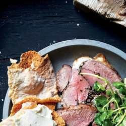 Olive-stuffed Leg Of Lamb