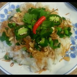 Vietnamese Chicken Sticky Rice With Rice Cooker