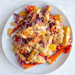 Stir-fry Tofu &amp; Veggies (low-carb, High-protein)