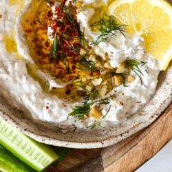 Easy Labneh Dip Recipe
