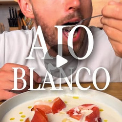 Ajoblanco - A Classic Spanish Cold Soup