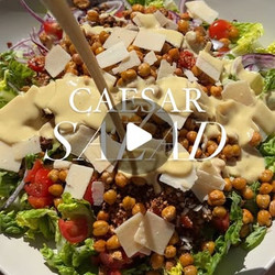 Cheesy Healthy Caesar Salad