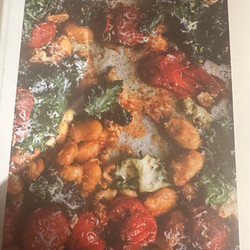 Crispy butter beans with kale, lemon &amp; Parmesan