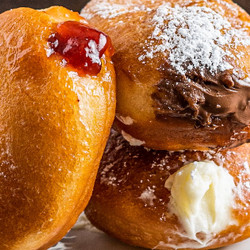 Homemade Filled Donuts