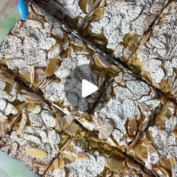 Almond Croissant Slice
