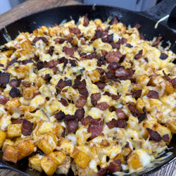Alice Springs Chicken &amp; Potato Skillet