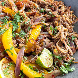 Delicious Carnitas Fajitas