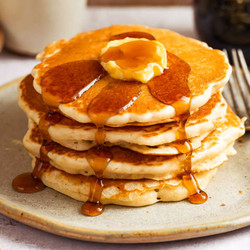 Fluffy Sourdough Pancakes