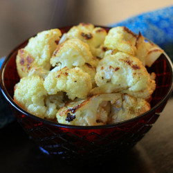 Easy Roasted Cauliflower