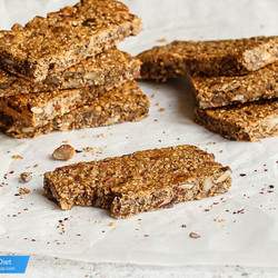 Low-carb Savory Chile &amp; Lime Granola Bars | Ketodiet Blog