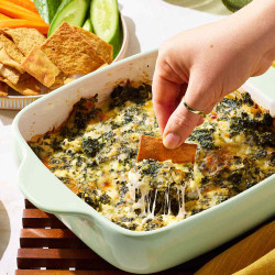 High-protein Spinach Dip Is Cheesy &amp; Delicious