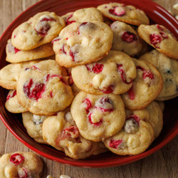 White Chocolate Cranberry Cookies