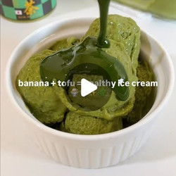 Healthy Matcha Nice Cream