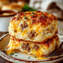 Sausage Cheese Butter Swim Biscuits: The Ultimate Comfort Food Recipe