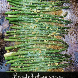 Roasted Asparagus With Garlic And Parmesan
