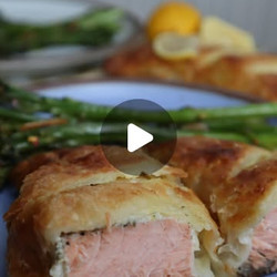 Salmon Wellington Recipe Aka: Salmon Puff Pastry