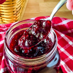 Small Batch Triple Berry Jam, No Pectin And No Butter