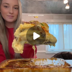 Extra Cheesy Scalloped Potatoes