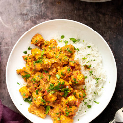 Vegan Tofu Rogan Josh