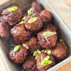 Gehaktballen In Ketjapsaus Uit De Slowcooker