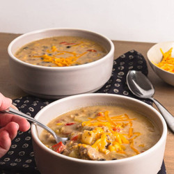 Cheesy Cowboy Soup