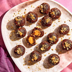 Peanut Butter Stuffed Energy Balls
