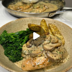 Creamy Mushroom Chicken