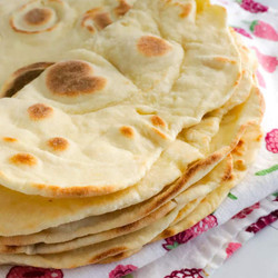 Homemade Shawarma Bread (flour Tortilla)