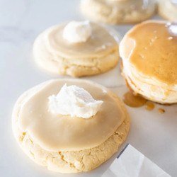 Copycat Crumbl Buttermilk Pancake Cookies
