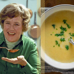 Julia Child’s 4-ingredient Soup