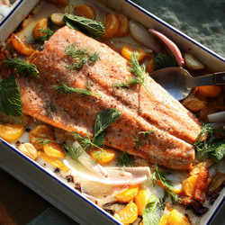 Citrus Salmon Confit