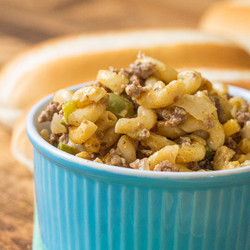 Philly Cheesesteak Casserole