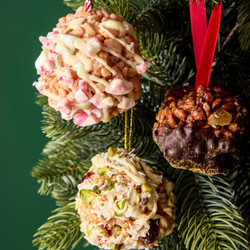 Edible Rice Krispie Baubles Helen you confectionery