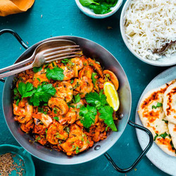 Quick &amp; Easy Mushroom Bhaji