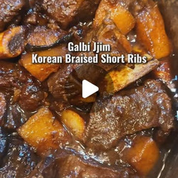 Galbi Jjim (korean Braised Short Ribs)