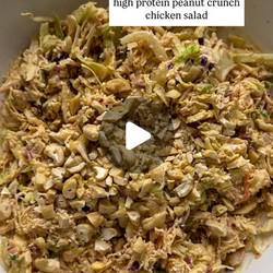 Peanut Crunch Chicken Salad