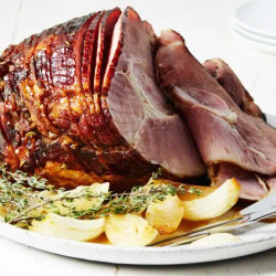 Glazed Spiral-cut Ham