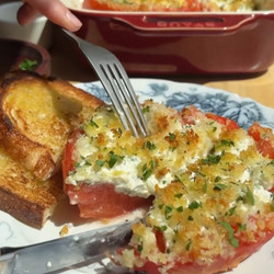 Roasted Stuffed Tomatoes