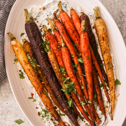The Best Moroccan Carrots With Yogurt Sauce